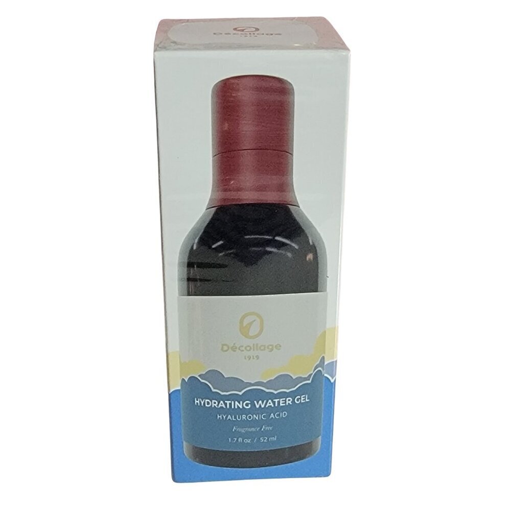 K-Beauty Decollage Hydrating Water Gel Moisturizer Hyaluronic Acid NIB New